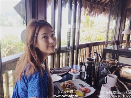 隋棠親授美容護(hù)膚小秘訣 讓你從頭美到腳