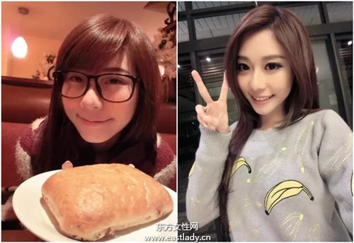 宅男女神張景嵐發(fā)素顏照澄清未整容