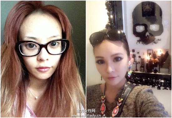 丁小芹曬自拍照變漂亮 遭網(wǎng)友質(zhì)疑又動刀