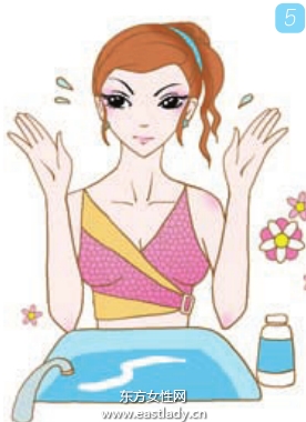 正確的潔面步驟