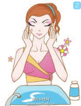 正確的潔面步驟