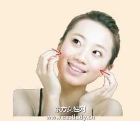 面部美容按摩的動作和步驟