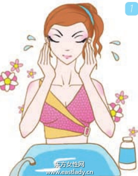 正確的潔面步驟