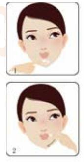 一分鐘面部按摩 健美下巴