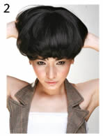 BOB頭的假發(fā)怎么戴好看