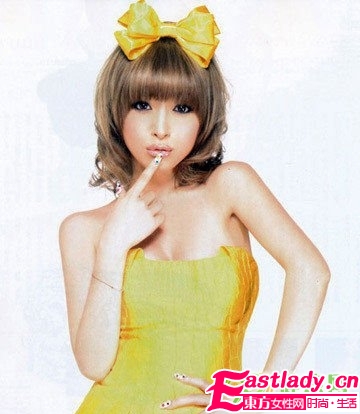 濱崎步最美5款卷發(fā)造型