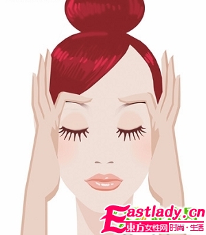 巧學(xué)臉部按摩 杜絕面肌松弛