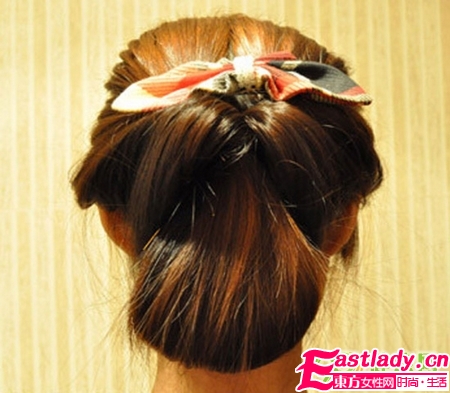 3分鐘學(xué)會(huì)的韓式扎發(fā)