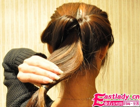 3分鐘學會的韓式扎發(fā)