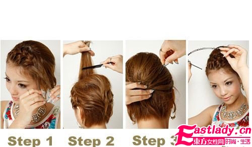 DIY4款露額頭發(fā)型 迎接春天