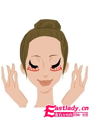 讓眼霜效果翻倍的涂抹方法