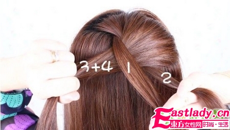 蝎子辮的詳細(xì)編法步驟圖解