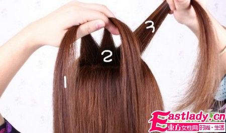 蝎子辮的詳細編法步驟圖解