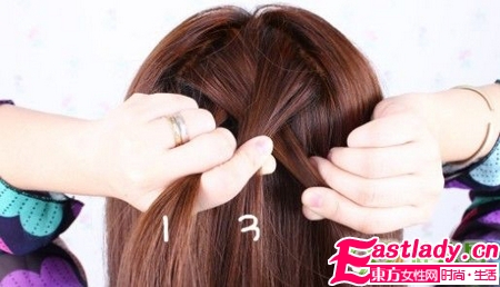 蝎子辮的詳細編法步驟圖解