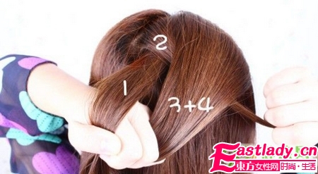 蝎子辮的詳細(xì)編法步驟圖解