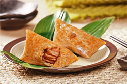 肉粽的熱量高 搭配蔬菜水果吃更健康