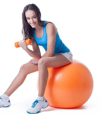 健身球操體育健身運動 應該怎樣練習健身球操呢