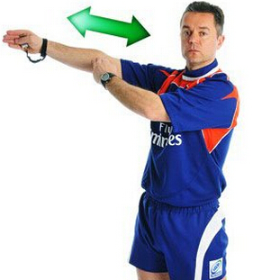 裁判手勢(shì)代表什么 橄欖球裁判手勢(shì)講解