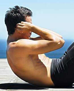 仰臥起坐技巧 仰臥起坐的呼吸方法