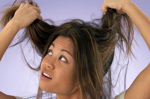 頭發(fā)毛躁     6個小妙招來幫你