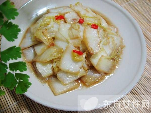 醋溜白菜的做法大公開 白菜不但能潤腸還助消化