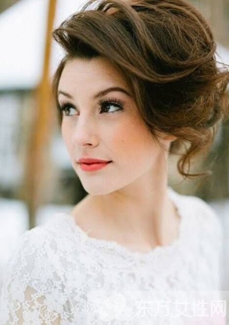 短發(fā)新娘造型也很美 不信你瞧瞧