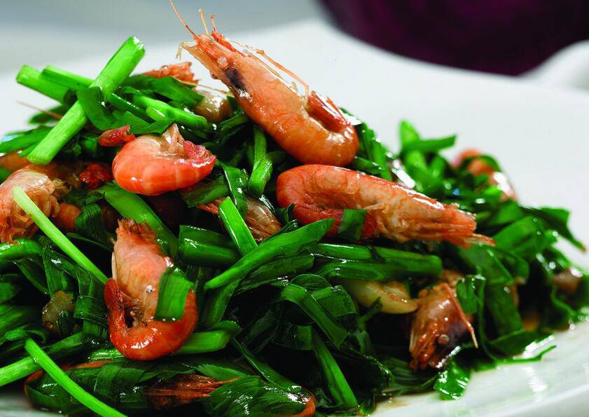 春天絕對少不了的美味 韭菜炒河蝦