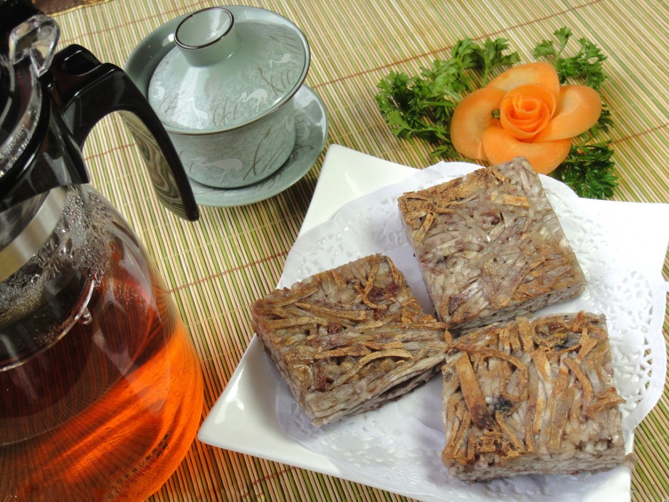 芋頭糕的家常做法 吃了會(huì)上癮