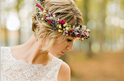 短發(fā)新娘造型也很美 不信你瞧瞧