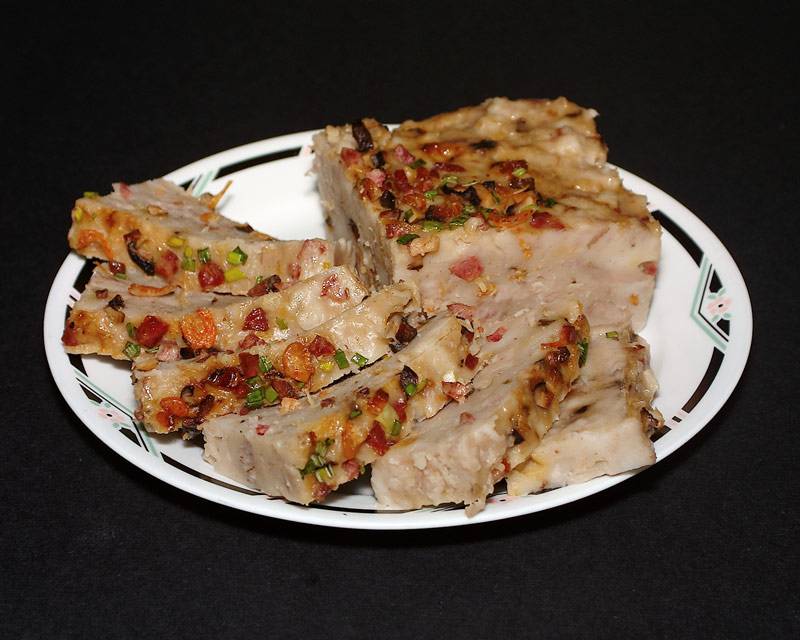 芋頭糕的家常做法 吃了會(huì)上癮