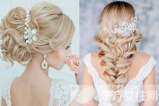 新娘浪漫發(fā)簪頭飾 仙度十足高貴唯美