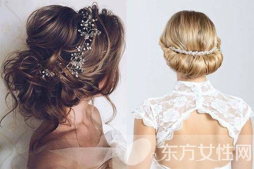 新娘浪漫發(fā)簪頭飾 仙度十足高貴唯美