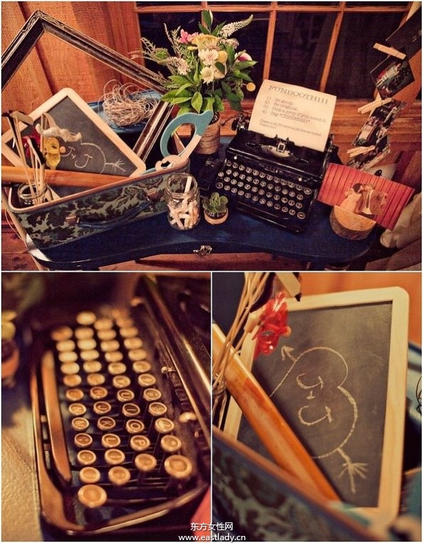 19世紀初主題復古婚紗照幸福滿滿的