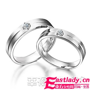 鉆戒流行趨勢 2010情侶最愛鉆戒欣賞