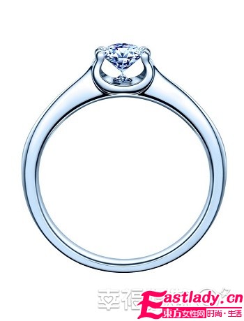 心靈之吻鉆石婚戒 源自心底的觸動