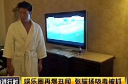 張耀揚個人資料 張耀揚吸毒嫖娼被拘捕