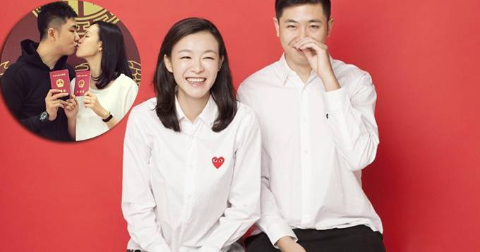 李艾領(lǐng)證甜蜜親吻照曝光 老公張徐寧背景個(gè)人資料