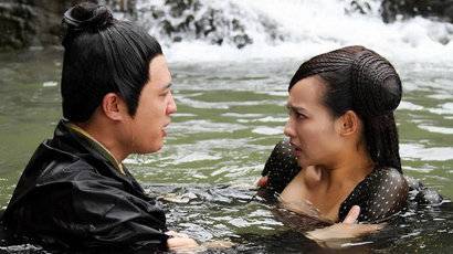 揭杜淳張嘉倪分手原因 杜淳張嘉倪昔日吻戲圖片