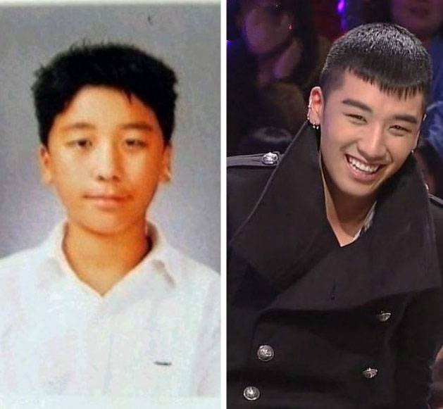 崔勝賢整容前后照片對(duì)比 Bigbang成員整容