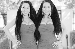 雙胞胎同臺爭情人 共享一個男友