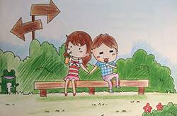 小情侶當(dāng)眾吻別遭大媽痛斥   沒(méi)家教 傷風(fēng)敗俗