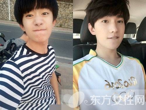易烊千璽家庭背景驚人 易烊千璽撞臉楊洋相似度極高