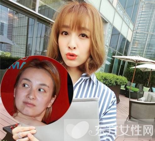 柳巖曬素顏照網(wǎng)友直呼嚇死人 各路明星素顏照大曝光