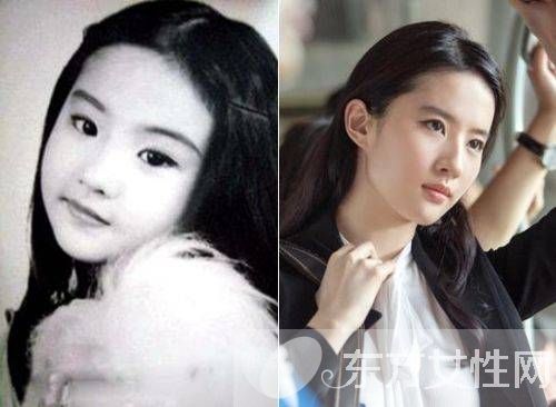 女明星小時候的照片 你能猜出幾個