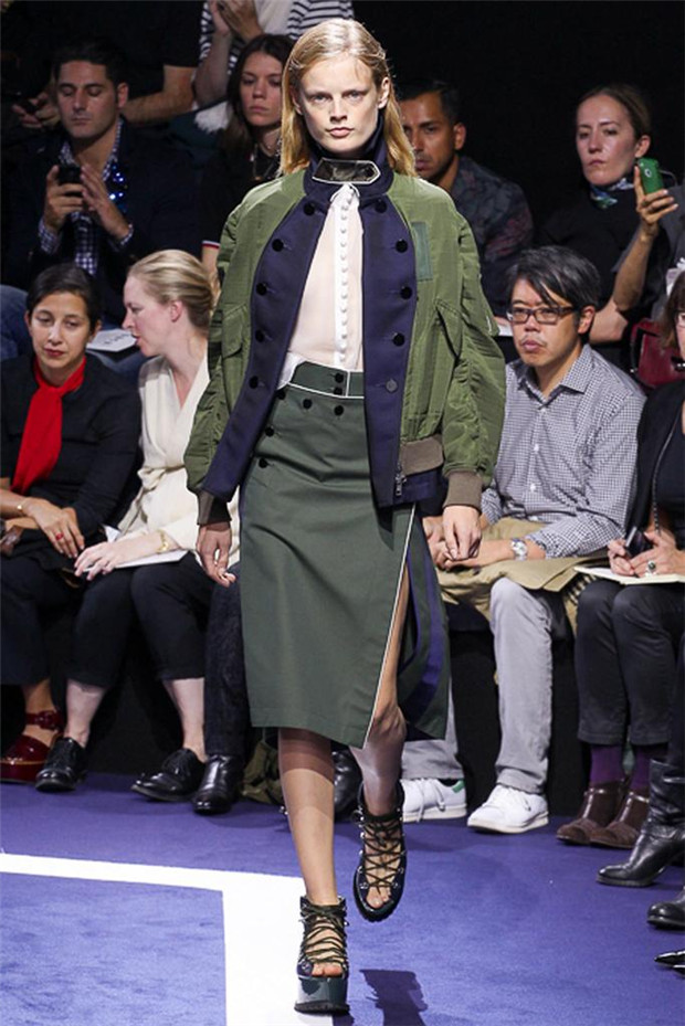 Sacai 2015春夏女裝流行發(fā)布