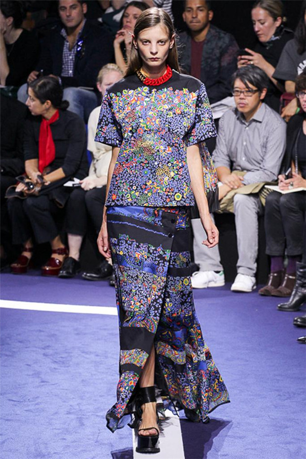 Sacai 2015春夏女裝流行發(fā)布