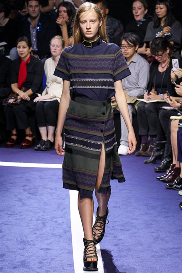 Sacai 2015春夏女裝流行發(fā)布