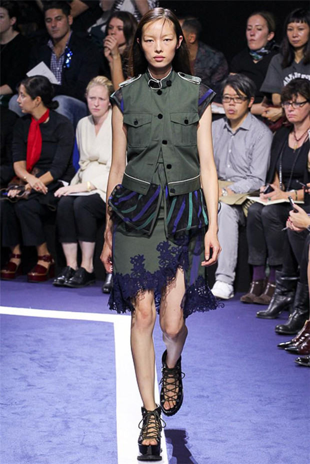 Sacai 2015春夏女裝流行發(fā)布