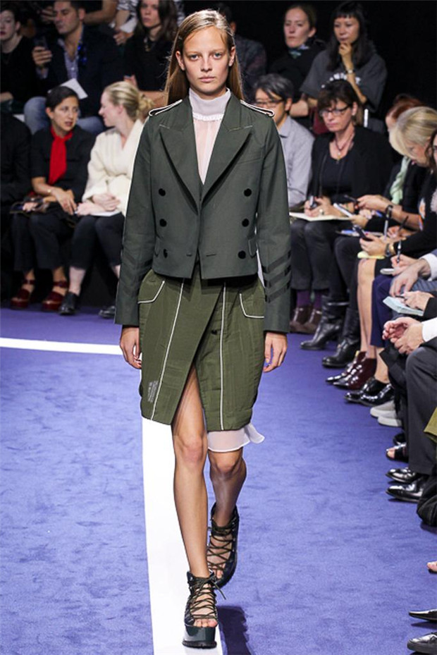 Sacai 2015春夏女裝流行發(fā)布