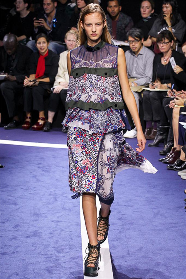 Sacai 2015春夏女裝流行發(fā)布